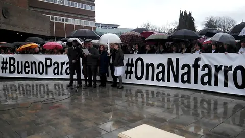 Trabajadores de la CUN y la Universidad de Navarra.