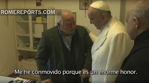 Visita del Papa a una residencia de ancianos
