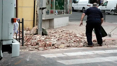 El terremoto ha causado daños en edificios de Melilla.
