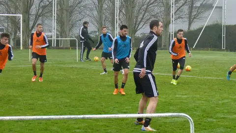 Entrenamiento de Osasuna.