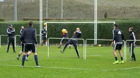 Entrenamiento de Osasuna.