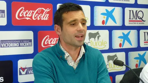 Miguel Flaño en rueda de prensa.