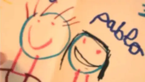 Dibujo de Íñigo Errejón y Pablo Iglesias. TWITTER