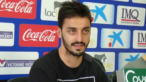Luis Martins en rueda de prensa.