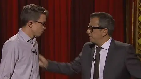 El sonado cameo de Íñigo Errejón en «Latemotiv», el programa de Buenafuente.