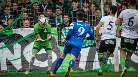 Partido Racing Santander - Peña Sport (3-0).