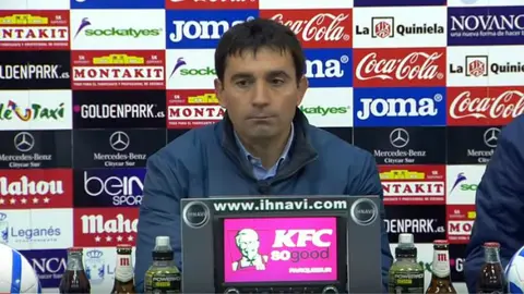 Asier Garitano es el entrenador del CD Leganés.