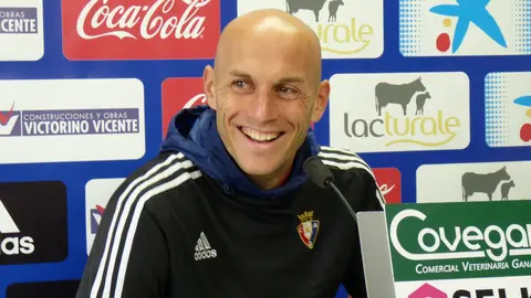 Nauzet Pérez en rueda de prensa.