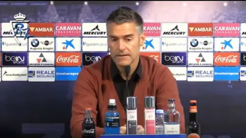 Lluis Carreras es el entrenador del Real Zaragoza.