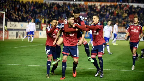 Osasuna Zaragoza. Pablo Lasaosa.
