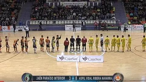 Partido Jaén Futbol Sala - Aspil Vidal.