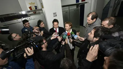 Rueda de prensa de Blanco y Lafón