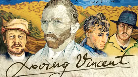 Cartel de la película Loving Vincent.