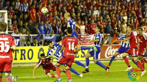 Partido Alavés - Osasuna (3-0).