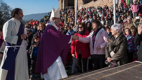 Misa de la segunda Javierada de 2016. PABLO LASAOSA  25