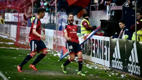 Las mejores imágenes del Osasuna - Alavés.27 PABLO LASAOSA