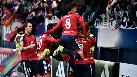 Las mejores imágenes del Osasuna - Alavés.28 PABLO LASAOSA