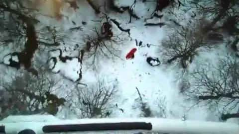 Rescate de montaña en Urbasa.