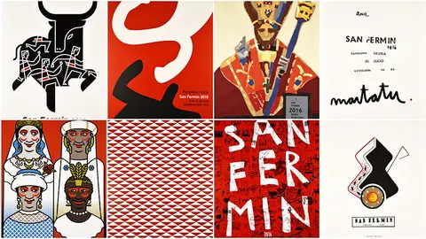 Carteles San Fermín 2016