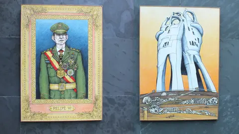 Exposición en el Parlamento Navarra 1936 Nafarroa. S. REDÍN  (1)