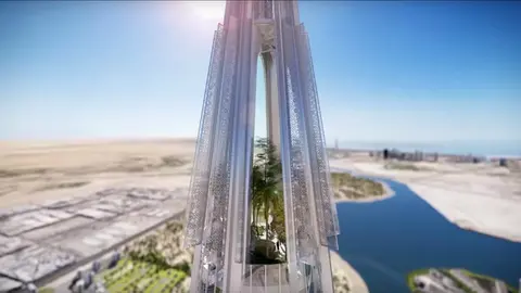 El arquitecto valenciano Santiago Calatrava ha presentado este domingo en Dubai el que va a ser el nuevo edificio más alto del mun (3)