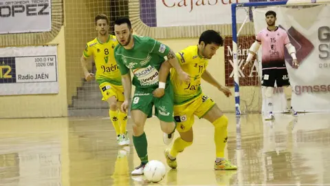 Partido entre Jaén y Magna Gurpea. Foto web Lnfs.