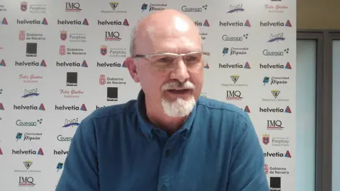 Iñaki Azkona en rueda de prensa.