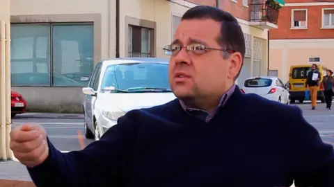 Eloy, el pamplonés que encontró el sobre con más de mil euros y lo devolvió. RN