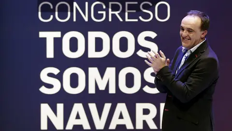 Javier Esparza, reelegido presidente de UPN. EFE. JESÚS DIGES.