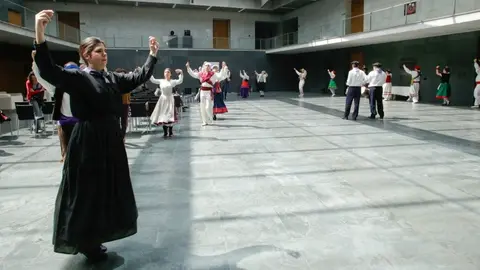 Un momento de la interpretación del baile.