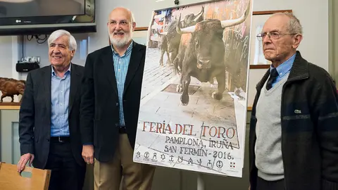 Presentación del Cartel de la Feria del Toro 2016. PABLO LASAOSA 6
