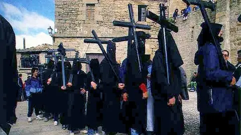 Romería a Ujué. (Efe)