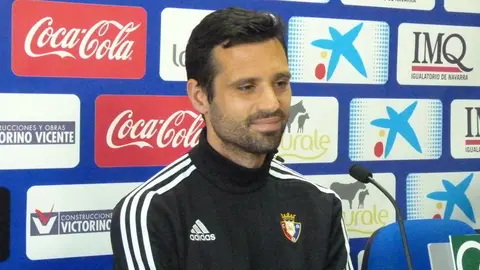 Miguel Flaño comparece en rueda de prensa.