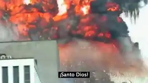 Imagen del conmovedor vídeo del 11S que sale a la luz 15 años después.