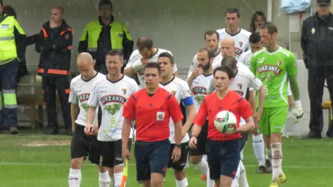 Partido Tudelano - UD Logroñés. Foto web Tudelano.