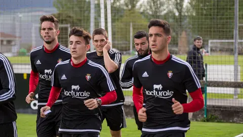 Entrenamiento de Osasuna en Tajonar. (19). IÑIGO ALZUGARAY