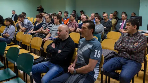 Inicio del juicio en marzo por la demanda del comité de empresa de TRW contra el expediente de extinción de contratos de la compañía.  IÑIGO ALZUGARAY