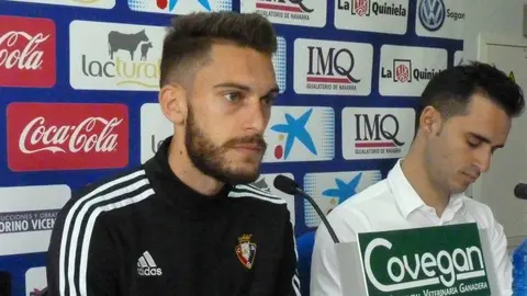 Roberto Torres en rueda de prensa.