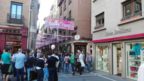 La tercera edición de La calle en rosa  'Fiesta del vino Rosado de Navarra' (4)