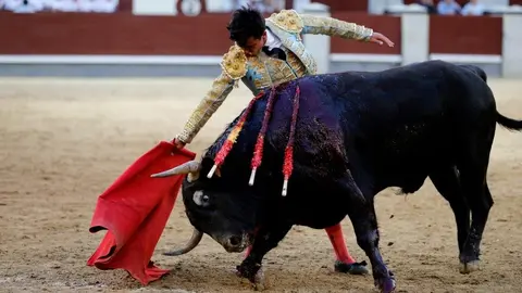 El novillero Juan de Castilla. EFE. JUANJO MARTÍN