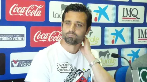 Miguel Flaño en rueda de prensa.