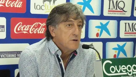 Martín en rueda de prensa.