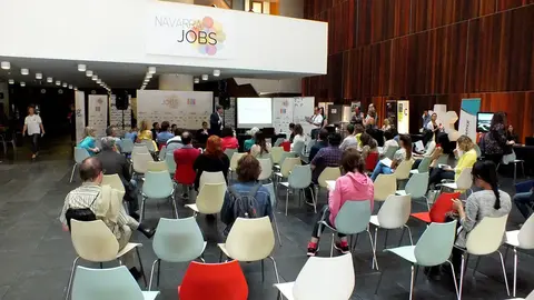 Baluarte acoge el foro de emplo y emprendimiento Navarra Jobs. S. REDíN (6)