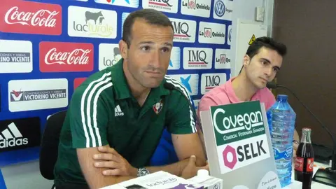 José Manuel Mateo en rueda de prensa.