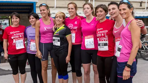VI Carrera contra la Leucemia celebrada en Burlada en beneficio de la asociación de donantes de médula de Navarra DOMENA (4). IÑIGO ALZUGARAY