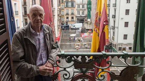 Jesís Ilundain _El Tuli_ será el lanzador del chupinazo 2016. PABLO LASAOSA 07