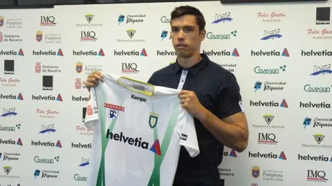 Mikel Arrizabalaga en sala de prensa.