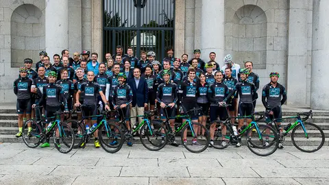 Salida de la XXVI Edición de la Ruta Xacobea AC Hotels. PABLO LASAOSA 06