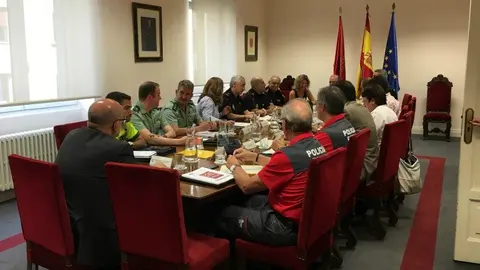 Junta de Seguridad previa a los Sanfermines. NR