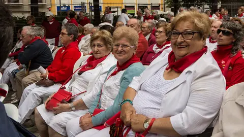 Concierto del Día de los mayores 12 de Julio en la Plaza de los fueros. Maite H. Mateo